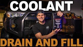 The ULTIMATE 4Runner Coolant DRAIN and FILL