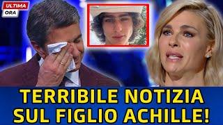 BILLY COSTACURTA E MARTINA COLOMBARI IN LACRIME: LA TERRIBILE NOTIZIA SUL FIGLIO ACHILLE COSTACURTA