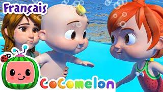 La chanson pour nager | | CoComelon en Français | Chansons pour bébés