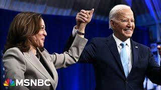 Biden blasts ‘What's his name Donald Dump,’ says Harris will be ‘one hell of a president’