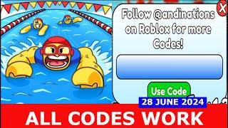 *ALL CODES* Swimming Race Simulator ROBLOX | JUNE 28, 2024