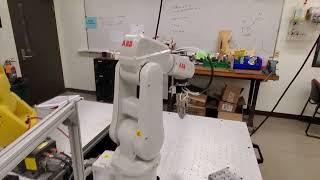 Introduction to ABB Robot Coding- Write a Simple Code for Moving and Closing the Gripper