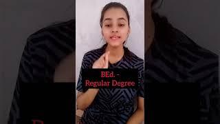 Kya MSc. Or BEd. Ek Sath kar Sakte h?  2 Degree Ek Sath Kaise kare?