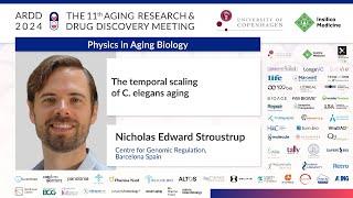 Nicholas Edward Stroustrup at ARDD2024: The temporal scaling of C. elegans aging