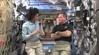 Space Station Crew Discusses Life in Space with the Media