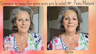 MAQUILLAGE PEAU MATURE APRÈS AVOIR PRIS LE SOLEIL   blendSmart 