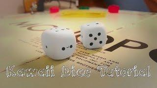 Kawaii Dice - Polymer Clay Tutorial