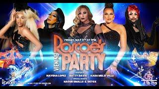 Detox & Naomi Smalls - Roscoe's RuPaul's Drag Race All Stars 9 Viewing Party!