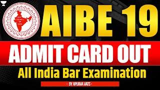 AIBE 19 Admit Card Out! | Apurva Vats | Unacademy Judiciary