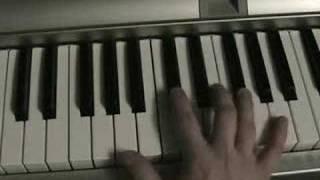 How to Play Bones by the Killers Sams town on Piano