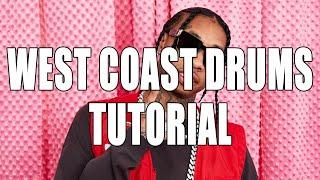 How To Make West Coast x Tyga Style Drum Patterns | Tyga Tutorial