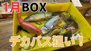 【バス釣り】一月のタックルBOX入れ替え！冬に安定して釣る為の狙い方、おすすめルアー、ワームを解説しながら入れ替えます。難しい冬を釣る、釣り方とは【初バス狙い】【釣れるルアー】