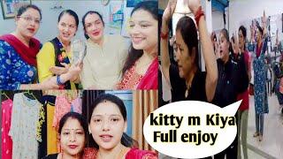 1Kg wait Kam ho gaya (Happy)|| Kitty m kiya Full enjoy ||#foujiwife#familyvlog#funny