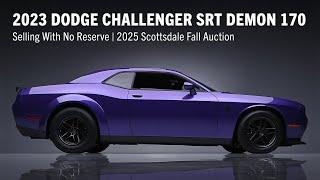 FIRST LOOK - 2023 Dodge Challenger SRT Demon 170 - BARRETT-JACKSON 2025 SCOTTSDALE AUCTION