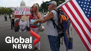 Trump supporters organize "Justice for J6" rally at US Capitol