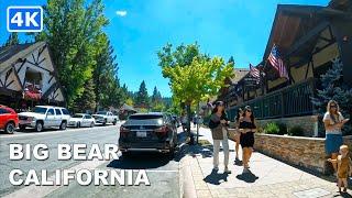 [4K] Big Bear Lake Village, California | Virtual Walking Tour