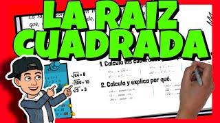  La RAÍZ CUADRADA