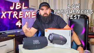 JBL Xtreme 4 Low Frequencies Test 100Hz to 5 Hz