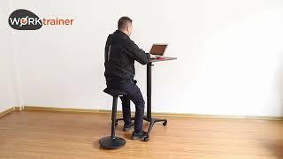 Wobble Sitz-Steh Balance Hocker | Worktrainer
