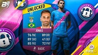 THE RAREST CARD IN FIFA 17! (SBC 87 JONAS UNLOCK)