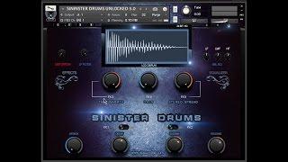 Kontakt 5 Expansion Sinister Drums HD