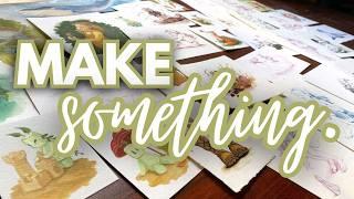 how I HEALED my RELATIONSHIP with CREATIVITY // cozy art tour