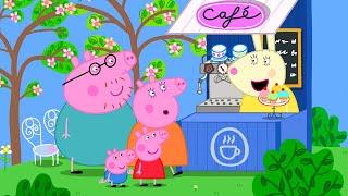 Miss Rabbit's Mountain Cafe ️  Peppa Pig and Friends Full Episodes