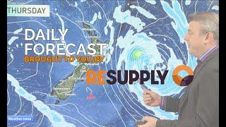 NZ: More high pressure coming - we track showers & southerly changes