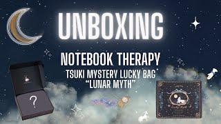 UNBOXING: Notebook Therapy Tsuki “Lucky Myth” New Year’s 2025 Stationery Mystery Lucky Bag