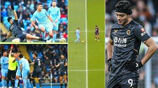 Raul Jimenez Red Card vs Man city : Two Yellow Card in just 30 Secs - STRANGE, BIZARRE, BUT DOUBTFUL