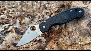 The Spyderco Para 3 LightWeight Pocketknife
