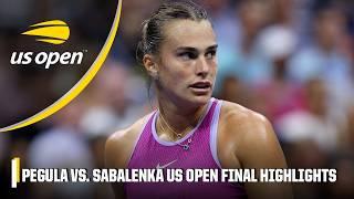 Jessica Pegula vs. Aryna Sabalenka FULL MATCH HIGHLIGHTS  | 2024 US Open