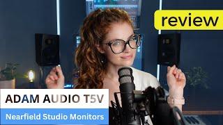 Adam Audio T5V Audio Monitors Review and Testing