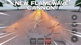 NEW Flamewave Cannon For Genos | Saitama Battlegrounds