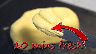 BEST BUTTER Homemade Butter easy in 10 mins!