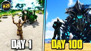 I Survived 100 Days in ARK Survival Evolved Modded, Primal Fear