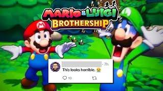 Twitter's Reaction to Mario & Luigi Brothership