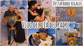 Vlog del día del padre  destapando regalos, decoración, que le dieron las niñas a su papá?