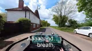Caterham 7 roadtrips. Pluckley to Smarden. 4th May, 2024.