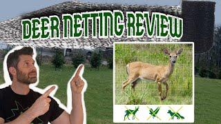 Deer Fence Netting Review - 1 Year - Any Good? - Protect Trees From Deer in the Winter