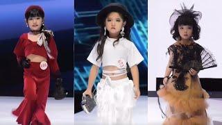 That's confidence, see how these adorable child models walk the catwalk ｜ Kids Fashion Show
