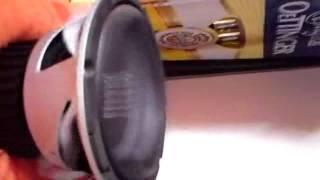 Xpress10 Subwoofer Free Air Excursion.avi