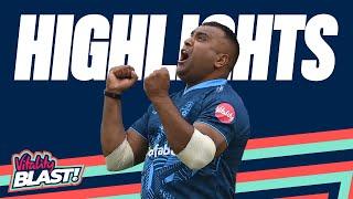 Patel Hits 64 Off 32 | Derbyshire v Leicestershire - Highlights | Vitality Blast 2024