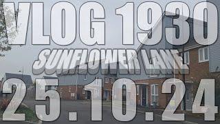 Sunflower Lane | VLOG 1930 | 25.10.24 | Polegate | East Sussex