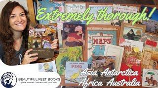 Beautiful Feet Around the World with Picture Books Part 1 (RIDICULOUSLY THOROUGH FLIP THROUGH!!!)