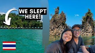 KHAO SOK NATIONAL PARK – THE MOST BEAUTIFUL PLACE in THAILAND  (FLOATING BUNGALOWS)