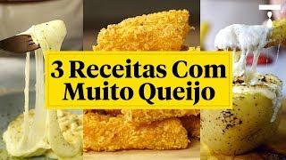 3 RECEITAS DA TASTEMADE COM MUITO QUEIJO