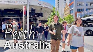 Perth City Tour: Western Australia October 2023  | Perth City Centre walking tour | 4k Australia