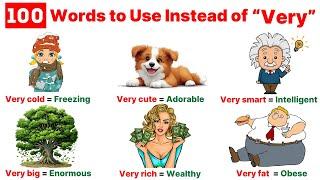 English Vocabulary: 100 English Words to Use Instead of Very (with Examples) | Learn English