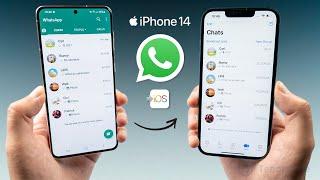WhatsApp von Android auf iPhone 15/14 übertragen [OFFIZIELL & KOSTENLOS] Tutorial